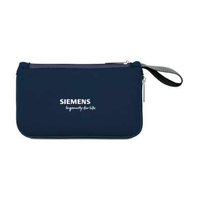 Remmy wipeable zippered pouch