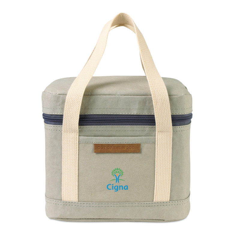 Out of The Woods Dolphin Cooler Grocery Shopping Bag Stone