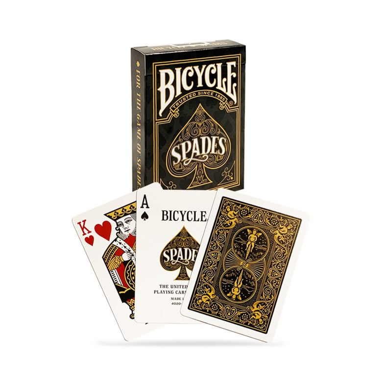 Bicycle® You're The Real Deal Spades Game Gift Set