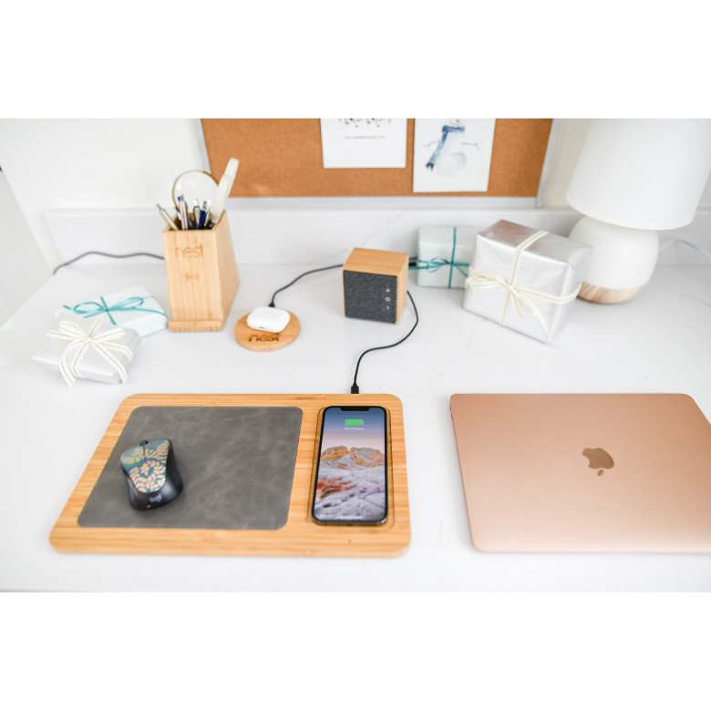 Auden Bamboo Writing Lap Desk & Laptop Tray