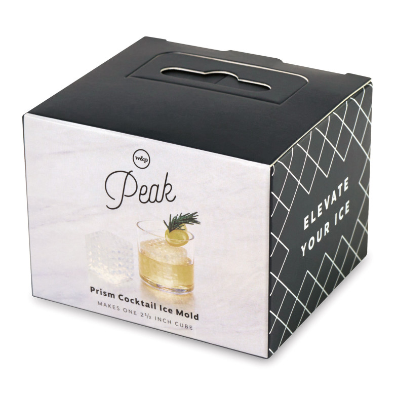 W&P Charcoal Peak Single Sphere Ice Mold