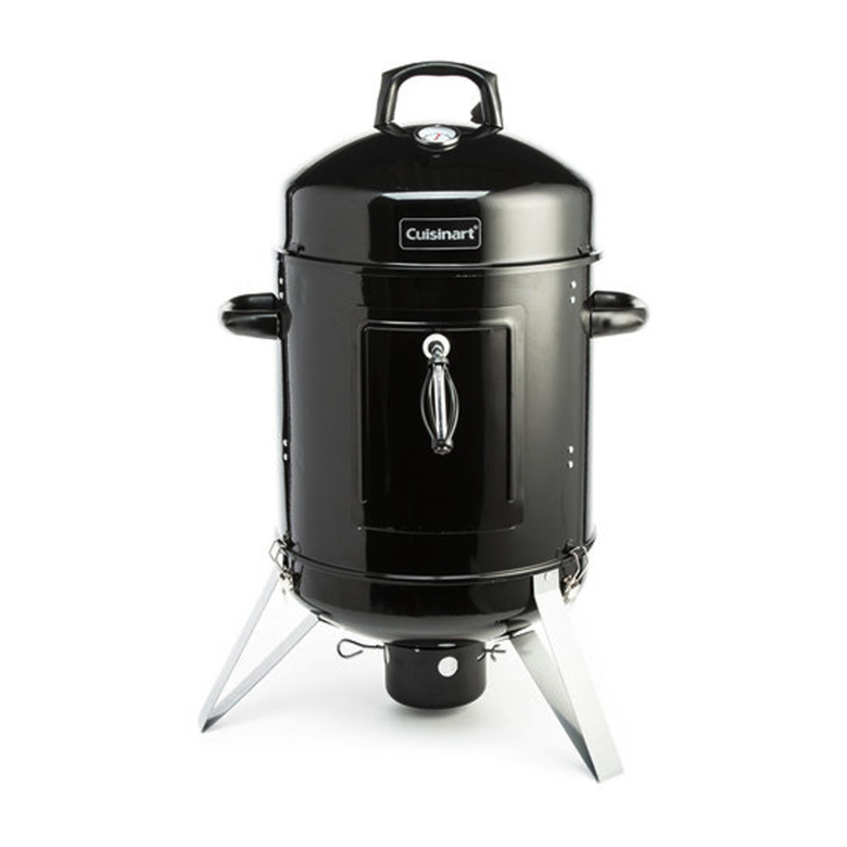 Cuisinart Outdoors Vertical 16” Charcoal Smoker - Thumbnail 4