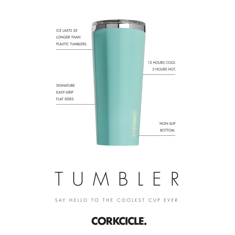 Corkcicle Tumbler 16 oz 475 ml CUS-2116MB Matte Black