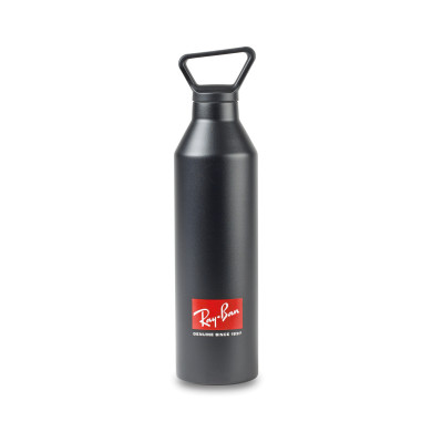 MiiR, Wide Mouth Bottle with Chug Lid Kit, Black, 20 oz