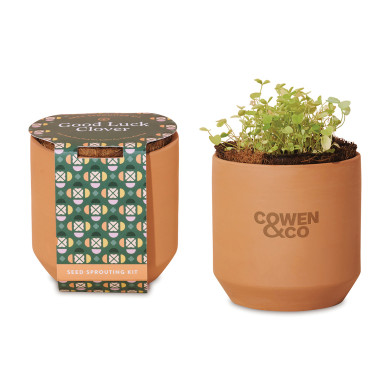 Modern Sprout® Tiny Terracotta Grow Kit Thank You Daisies
