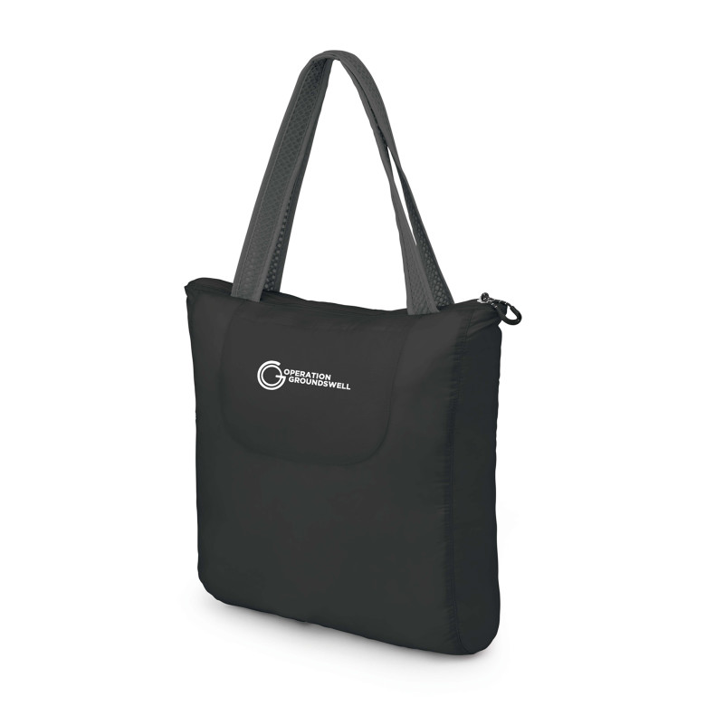 OSPREY｜LESS THAN 30L (Ultralight Stuff Tote Black) Osprey Ultralight Stuff Tote