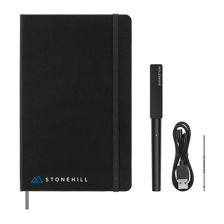 試着のみ Lightweight Moleskin 6-Panel script Moleskine® Smart Writing Set - Ruled Large